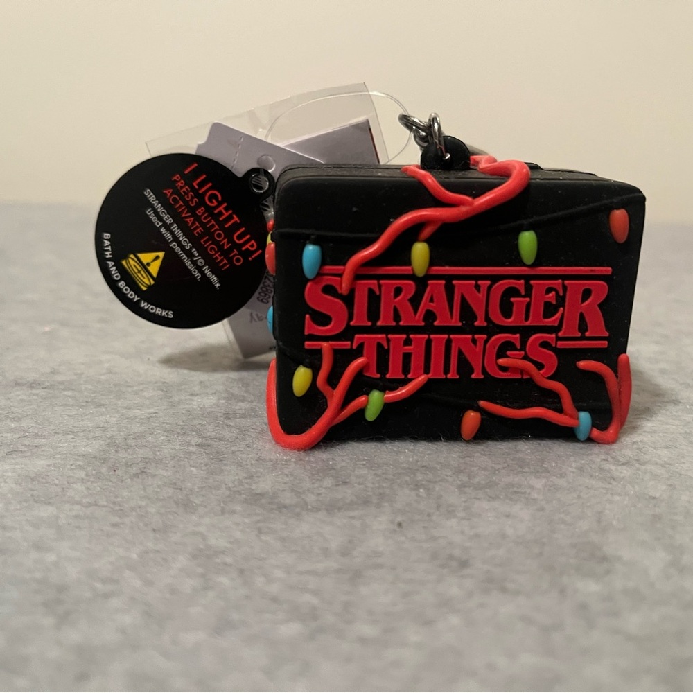 NWT Stranger Things Light-Up hand sanitizer holder